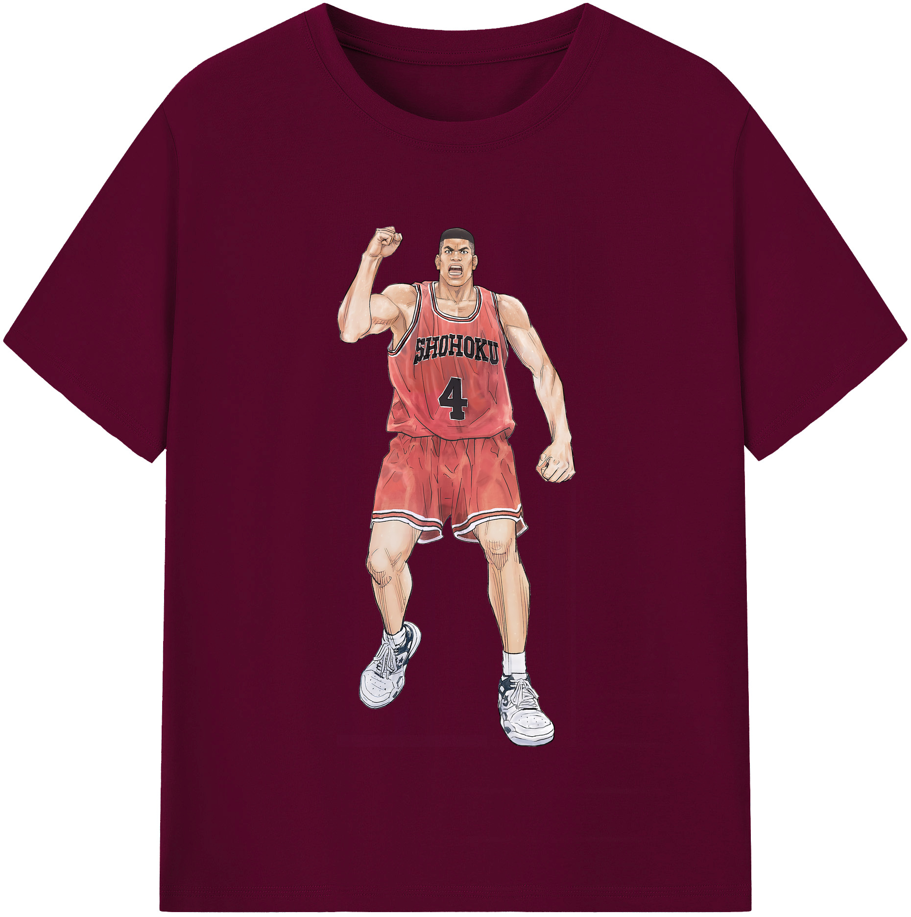 （画像用） SLAM DUNK／スラムダンク レディースカジュアルプリントTシャツ（綿100％）